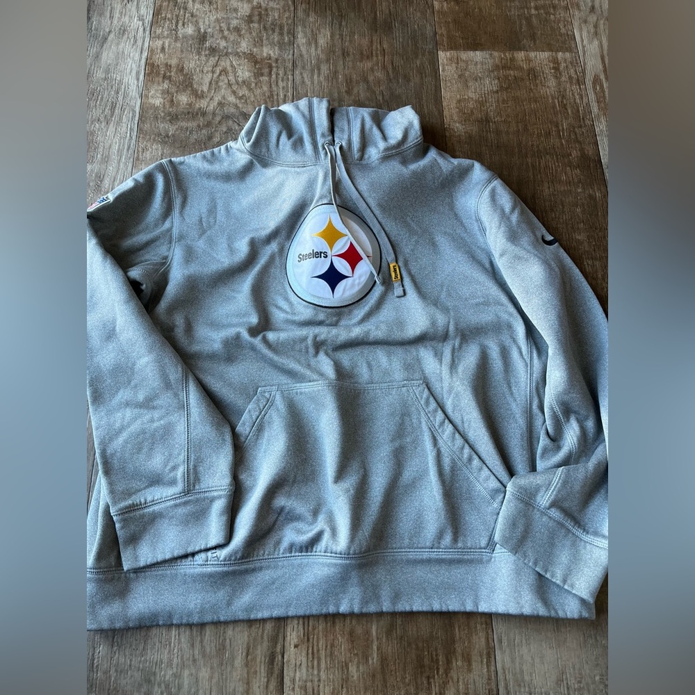 Nike Gray Steelers Sweatshirt Size L
